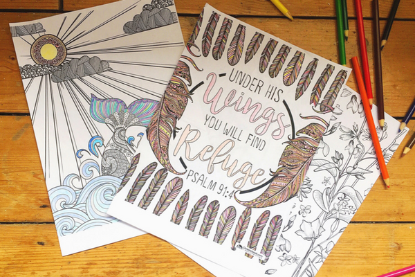 Coloring Pages for Spring // Free Downloads