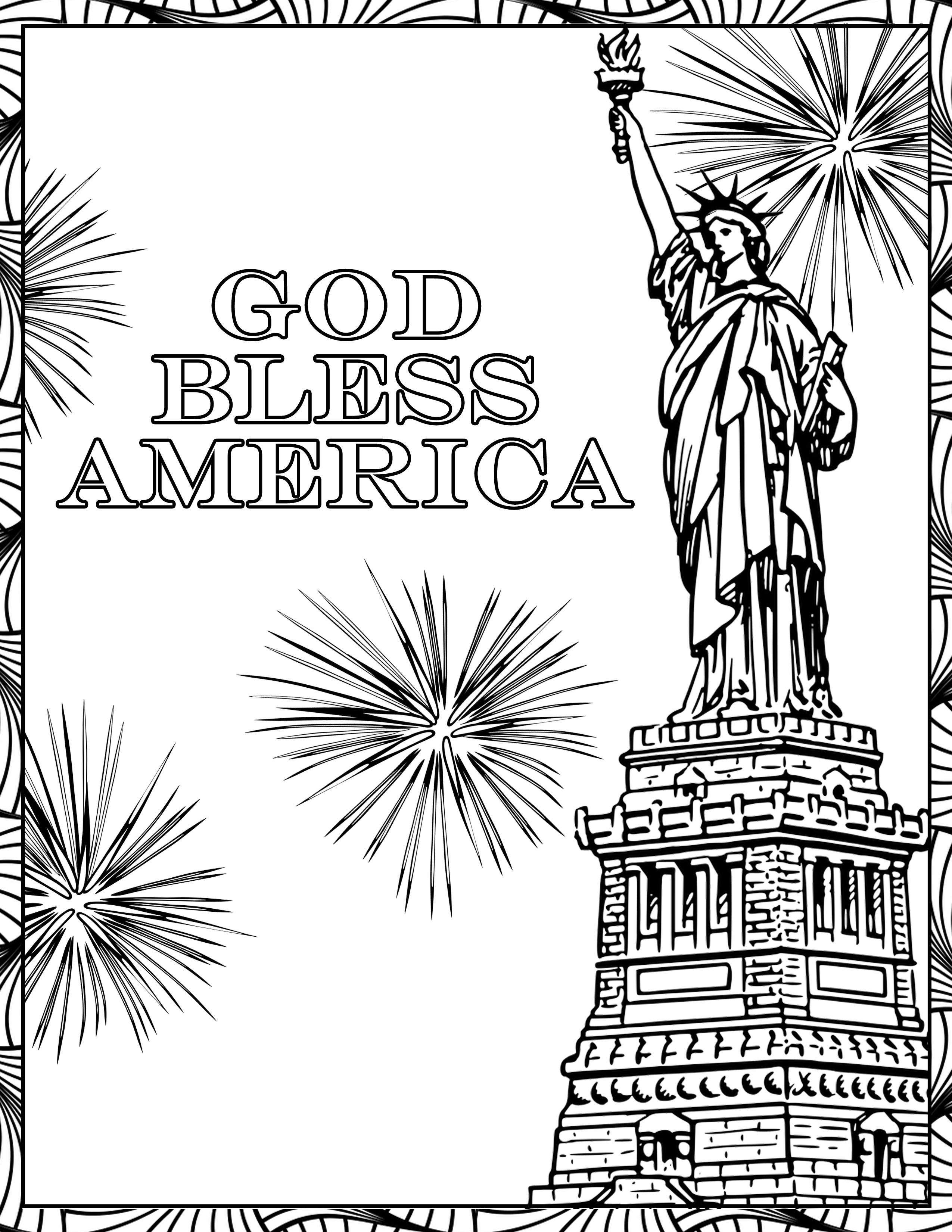 July 4th Coloring Pages Christianbook com Blog