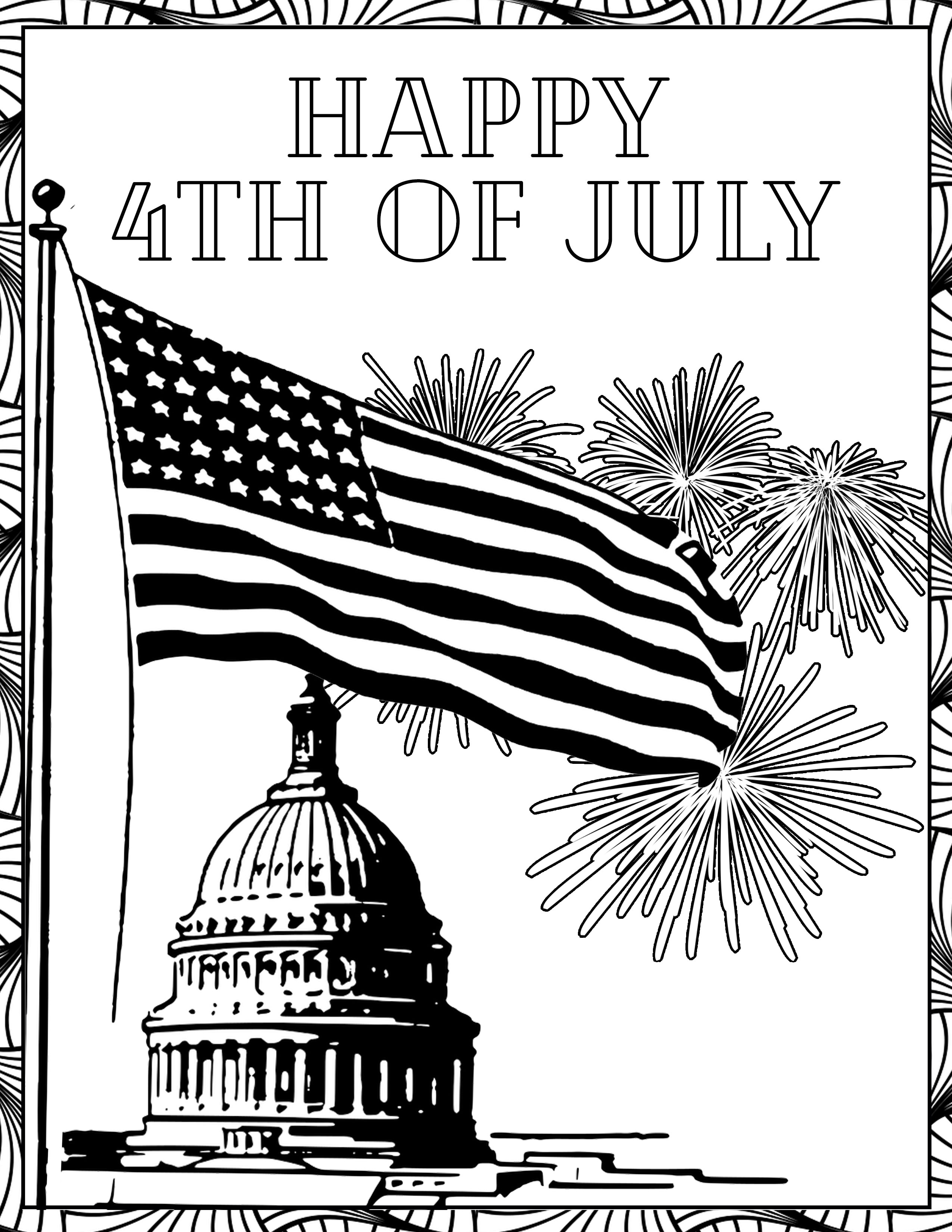 July 4th Coloring Pages Christianbook Blog