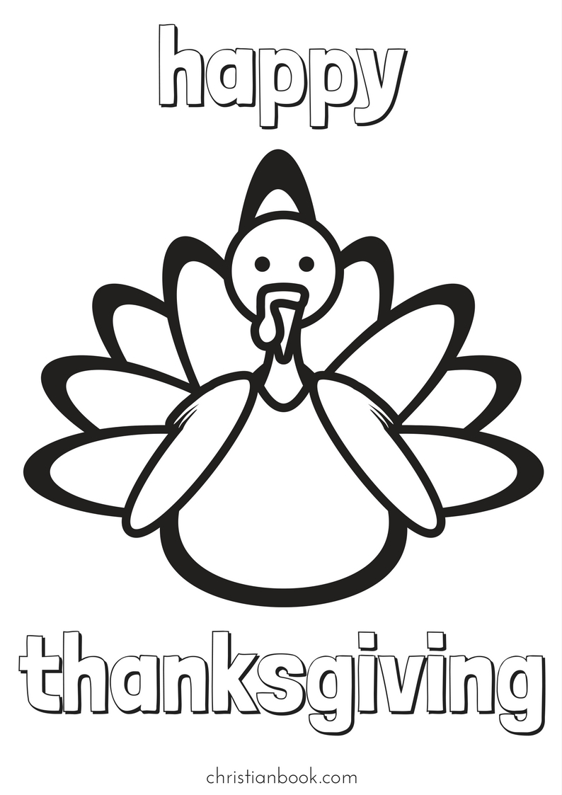 Thanksgiving Coloring Pages - For Kids! - Christianbook ...