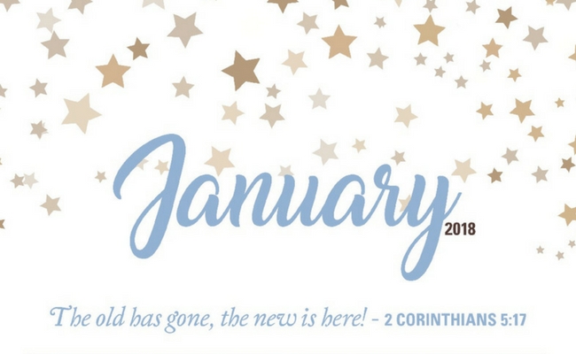 January Calendar Printable
