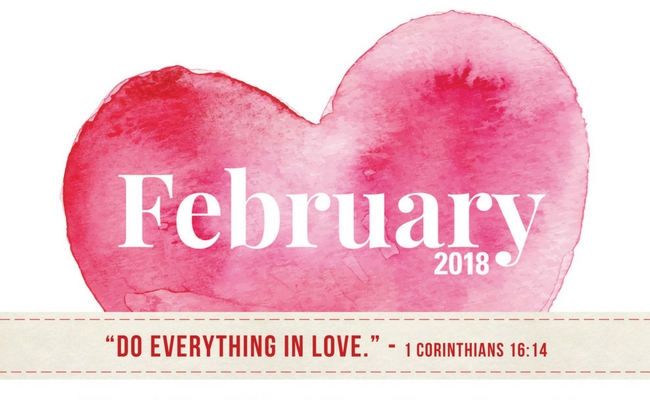 February 2018 Calendar Printable