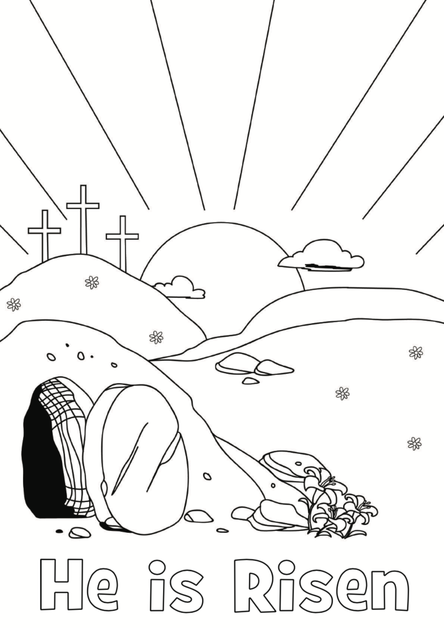easter coloring adults jesus christianbook bible sunday