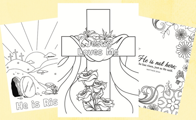 Easter Coloring Pages for Kids and Adults