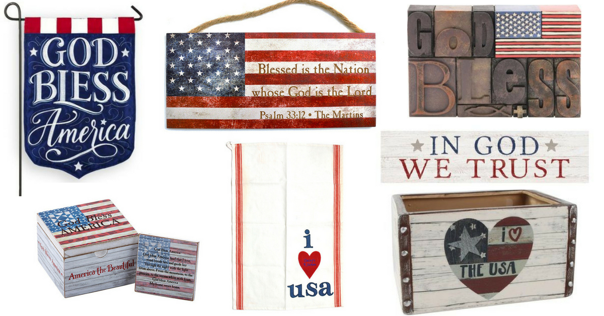 Our Favorite Patriotic Decor for July 4th