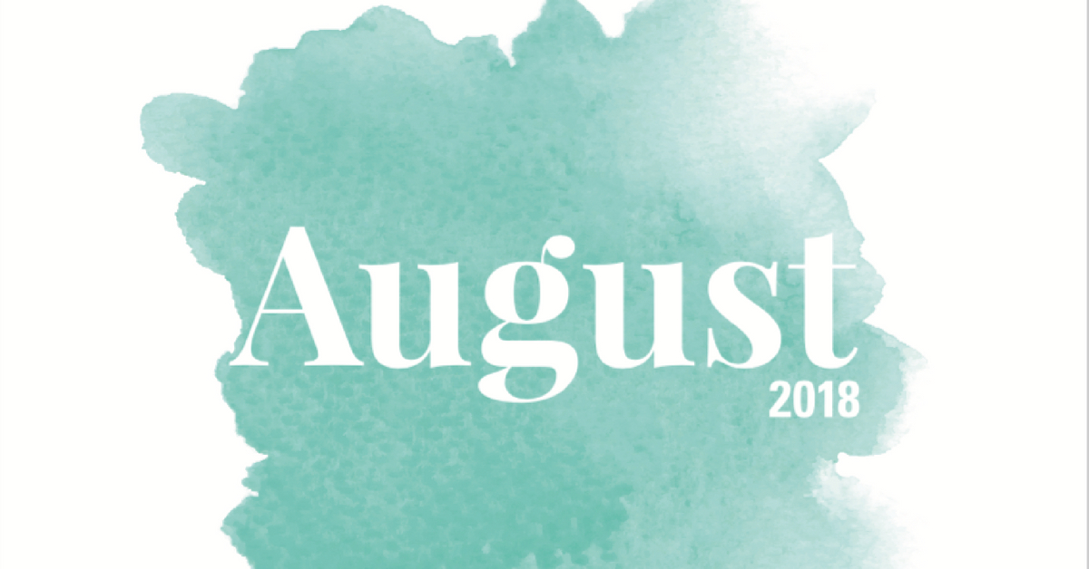 August 2018 Calendar Download
