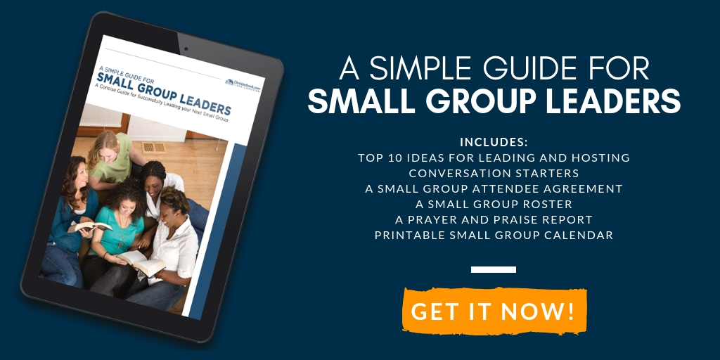 Small Group Leaders - A GUIDE
