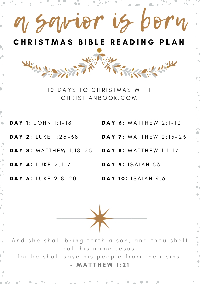 Christmas Bible Reading Plan Christianbook Blog