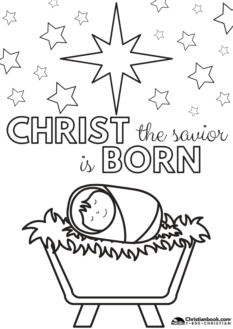 Christmas Coloring & Activity Pages for Kids - Christianbook.com Blog