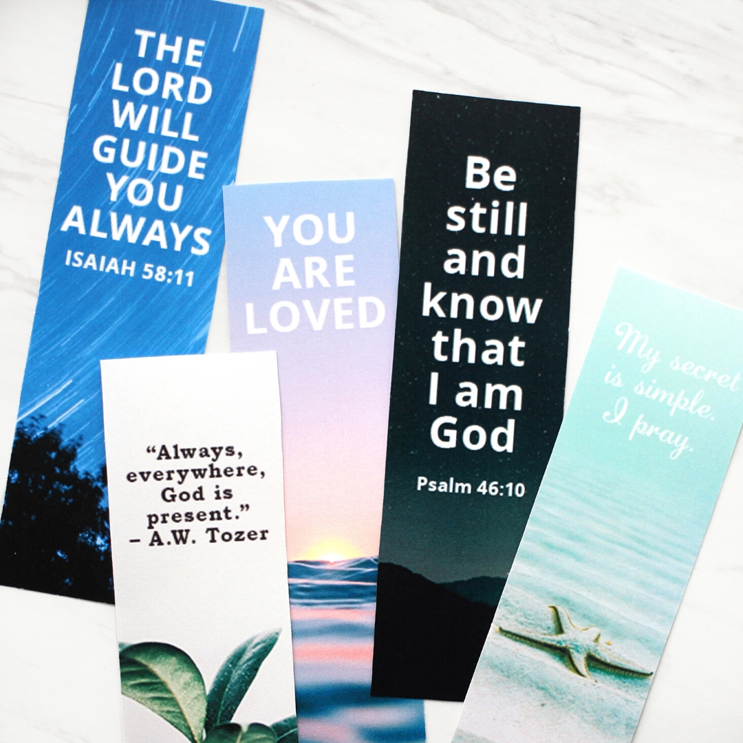 Printable Christian Bookmarks from Christianbook.com